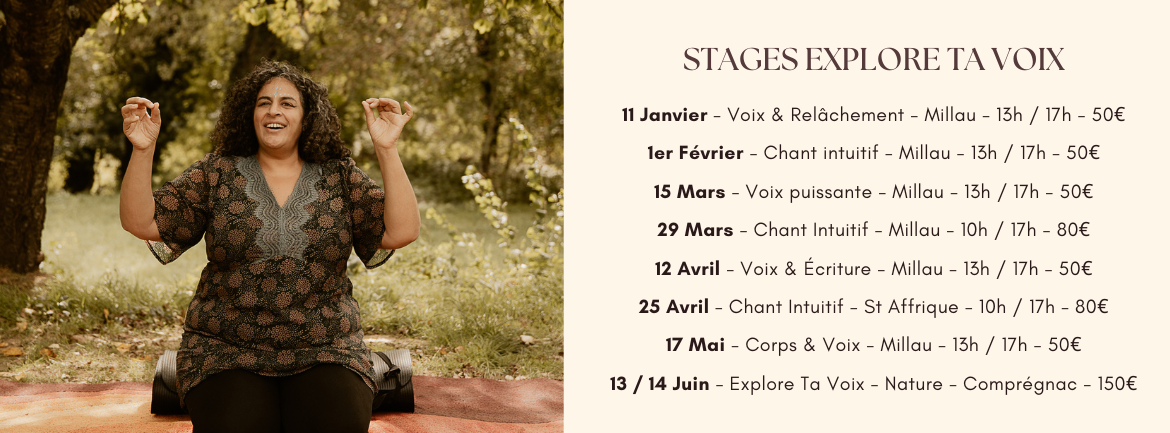 Calendrier des prestations 2