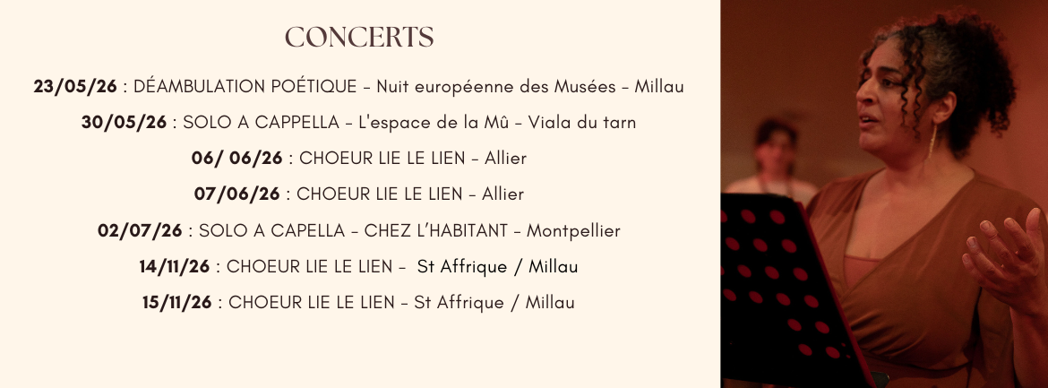 Calendrier des prestations 1